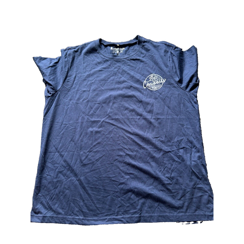 Chubbies The Weekend Has Arrived Men's Navy Blue Short Sleeve T-Shirt Size XXL